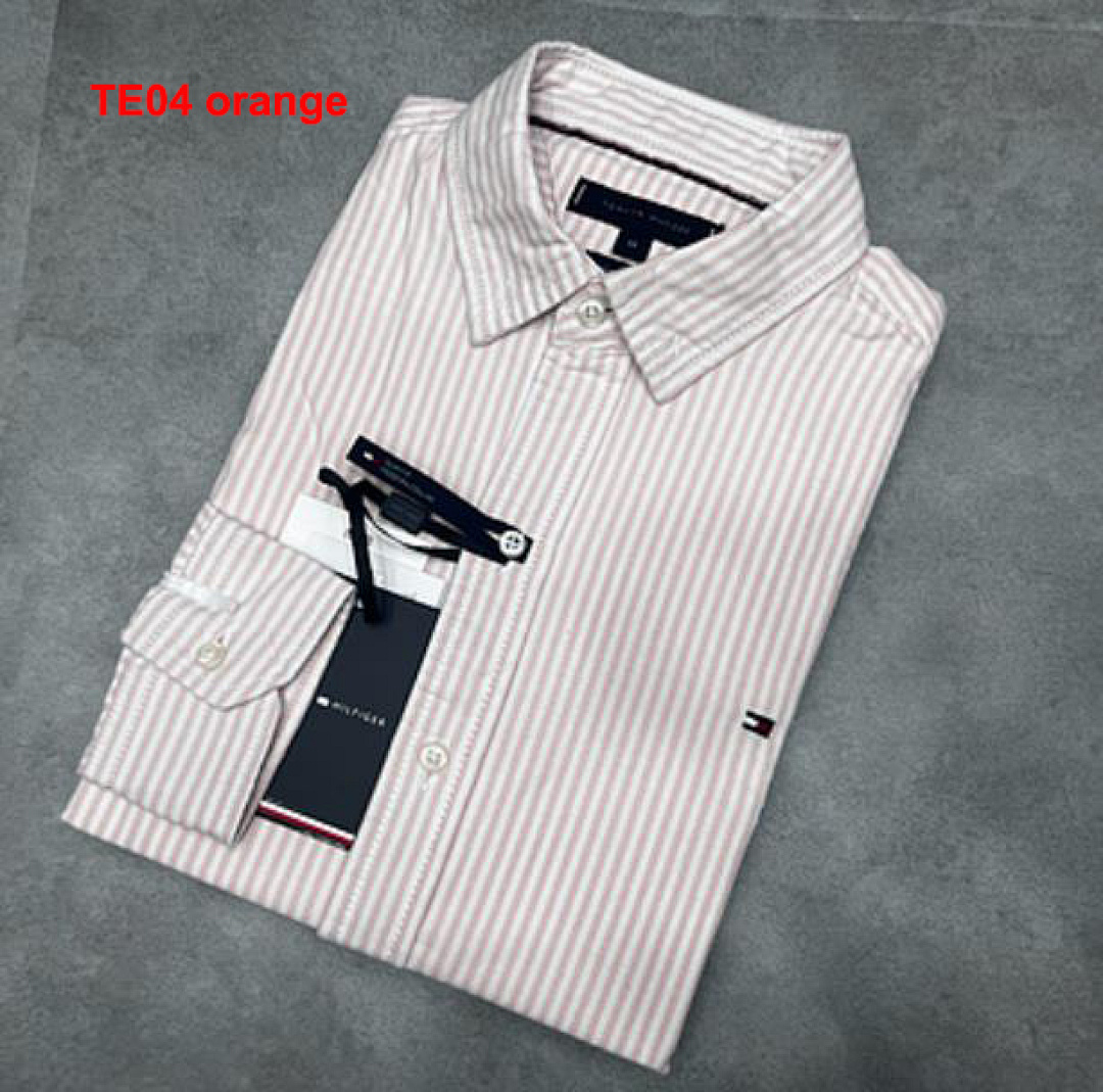 Tommy Hilfiger Regular Fit Stripe Stretch Oxford · A1536 — תמונה 4