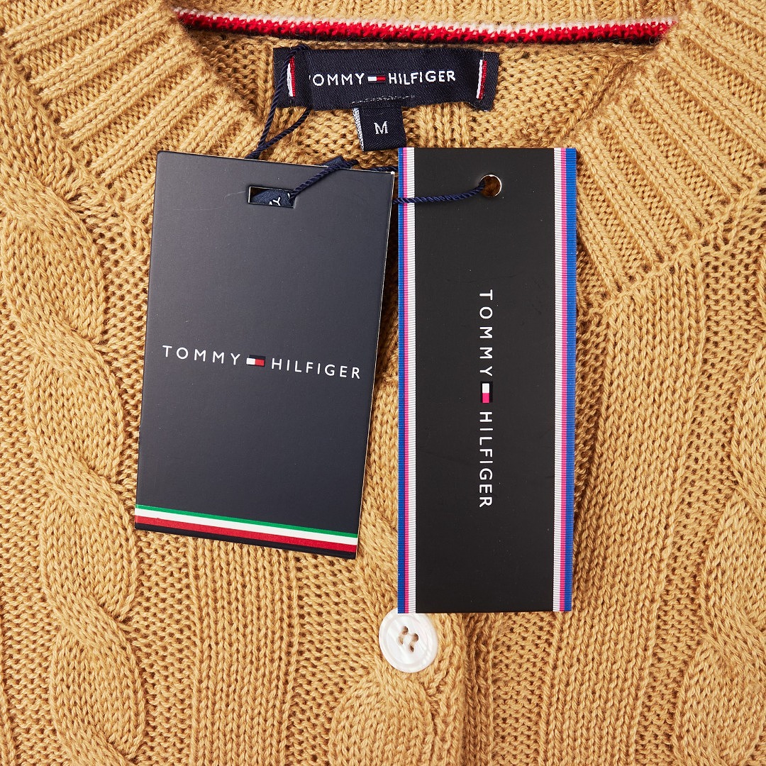 Tommy Hilfiger Cable Knit Cardigan · A3404 — תמונה 15