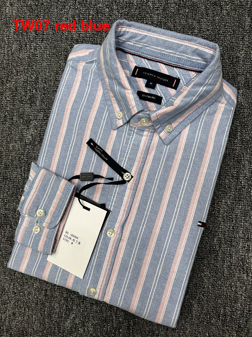 Tommy Hilfiger Regular Fit Stripe Oxford Shirt · A2700 — תמונה 5
