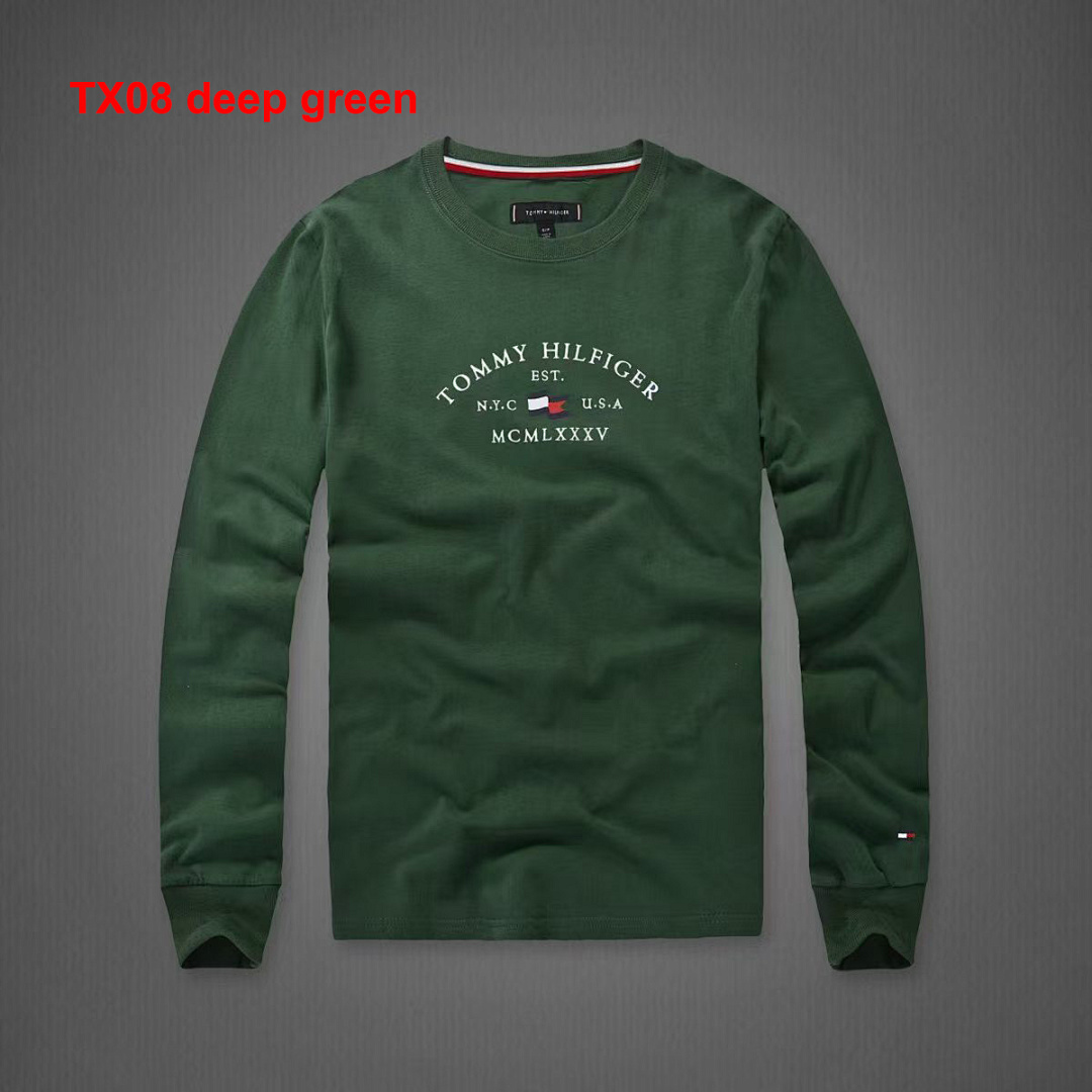 Tommy Hilfiger Slim Logo Long Sleeve T-Shirt · A2531 — תמונה 27