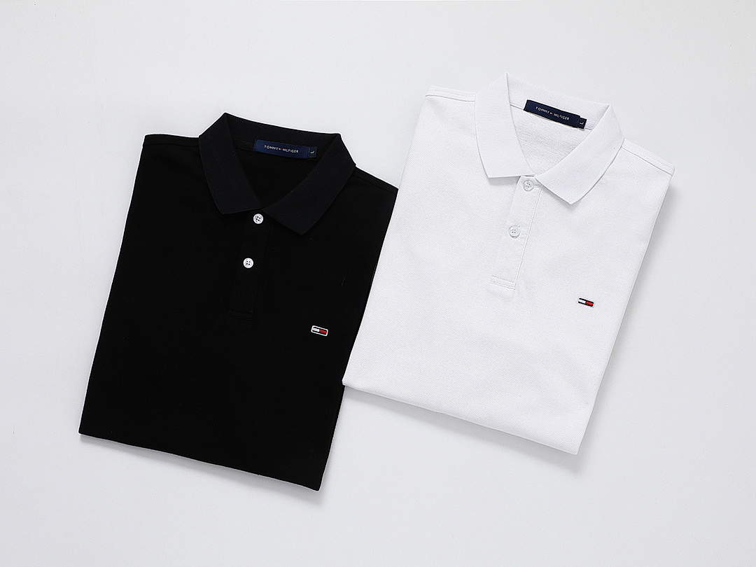 Tommy Hilfiger Flag Logo Polo · A1906 — תמונה 33