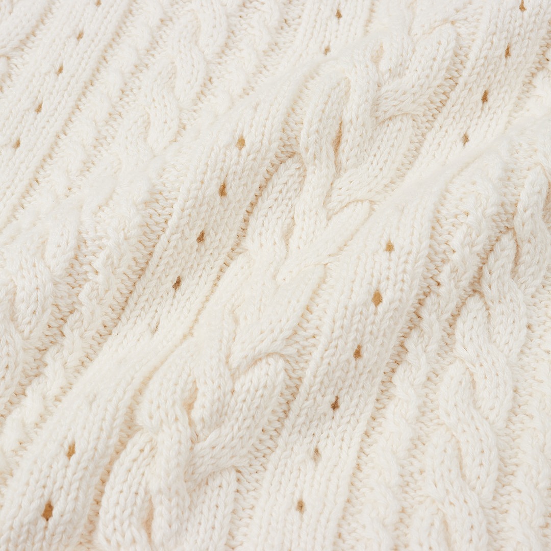 Tommy Hilfiger Tommy Badge Washed Cable Knit · A3375 — תמונה 6