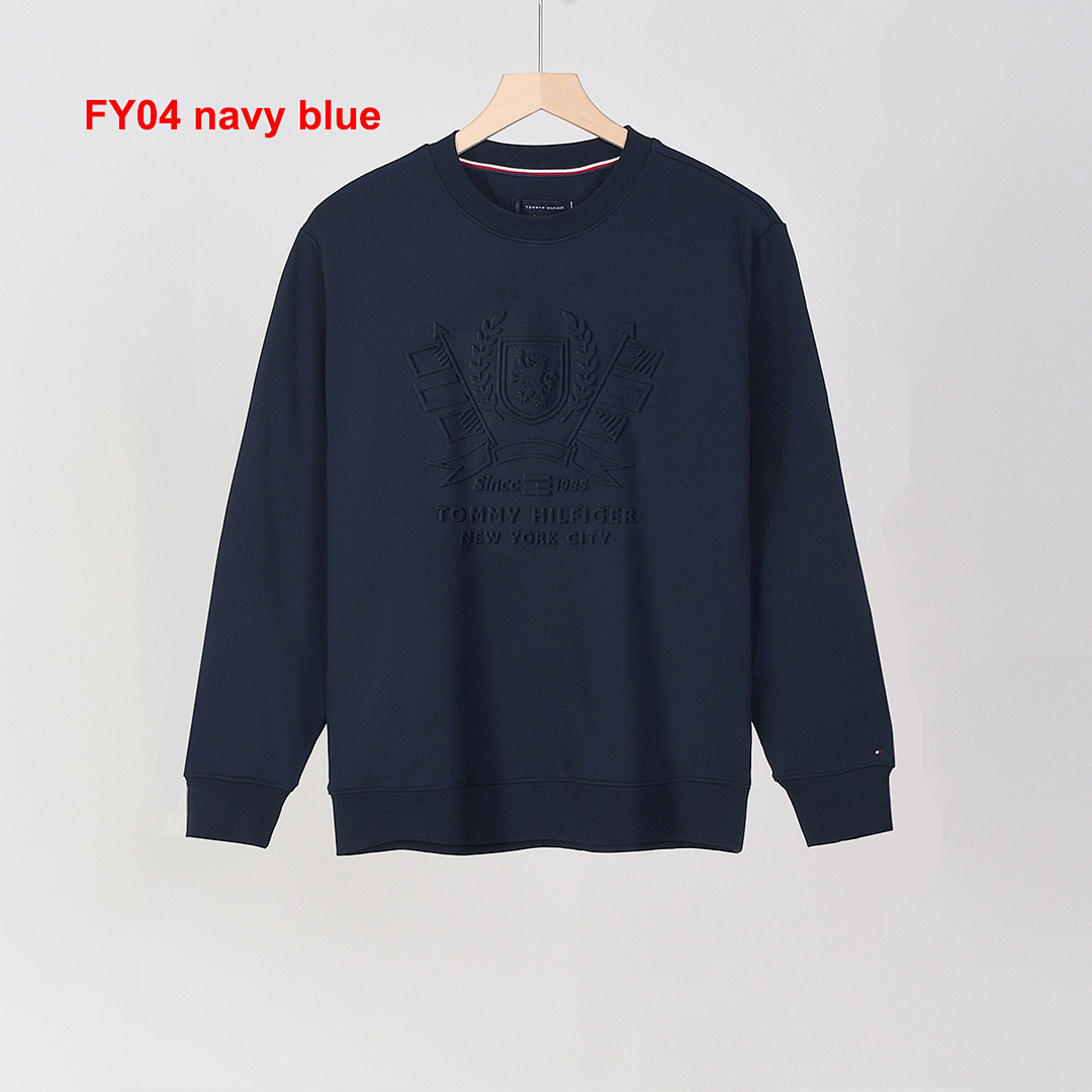 Tommy Hilfiger Crest Embroidery Intechno Knit Sweatshirt · A2552 — תמונה 7