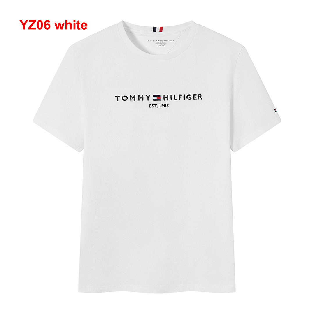 Tommy Hilfiger Embroidered Tommy Logo T-Shirt · A2192 — תמונה 6