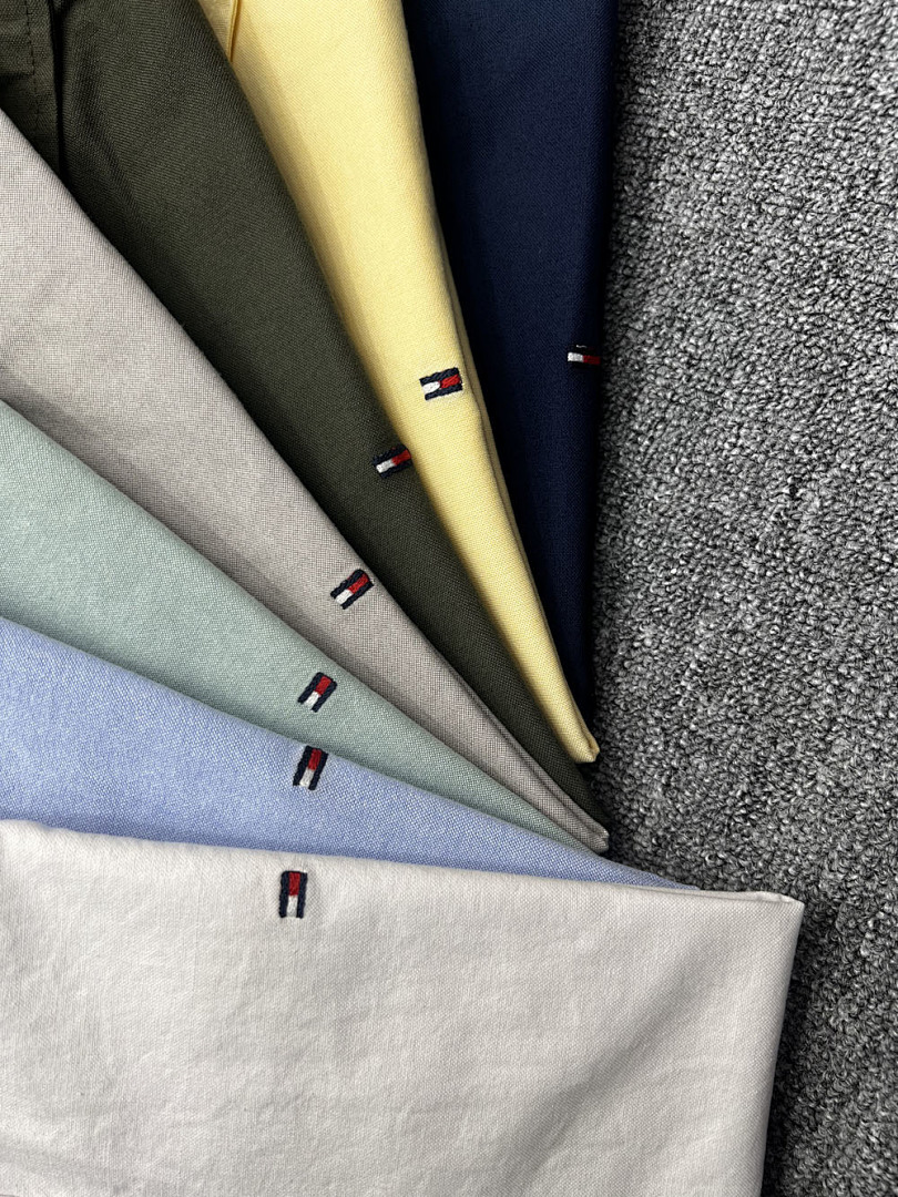 Tommy Hilfiger Regular Fit Short-Sleeve Oxford Shirt · A1540 — תמונה 21