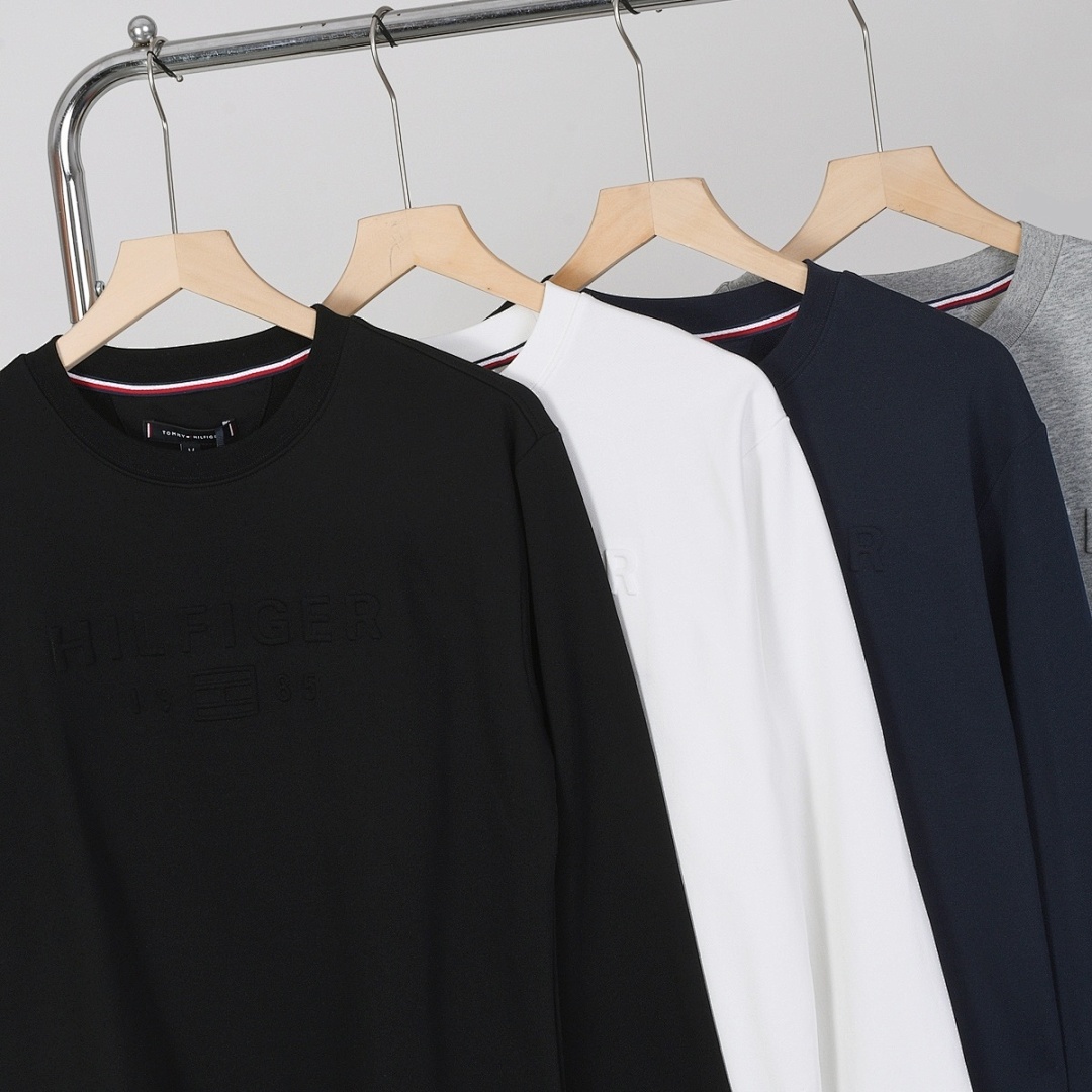 Tommy Hilfiger Crest Embroidery Intechno Knit Sweatshirt · A2552 — תמונה 29