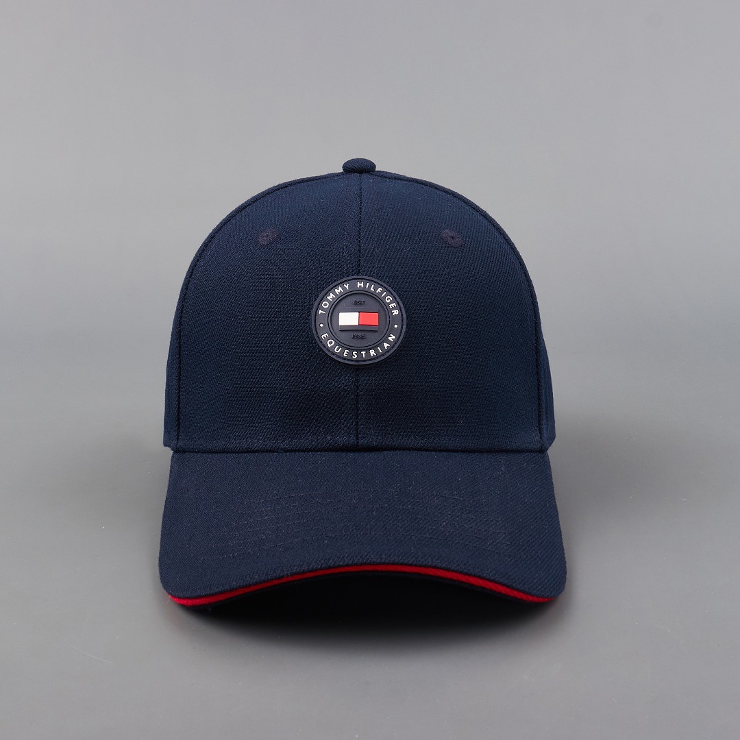 Tommy Hilfiger Round Patch Baseball Cap · A3462
