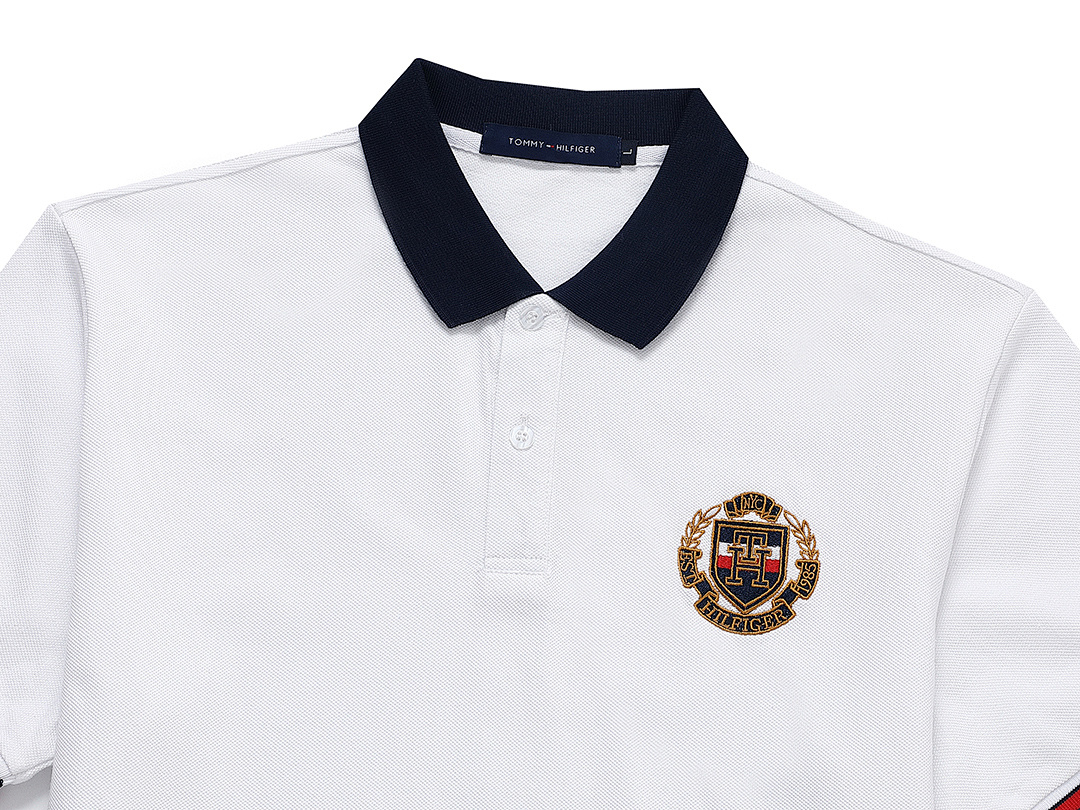 Tommy Hilfiger Flag Logo Polo · A1906 — תמונה 23