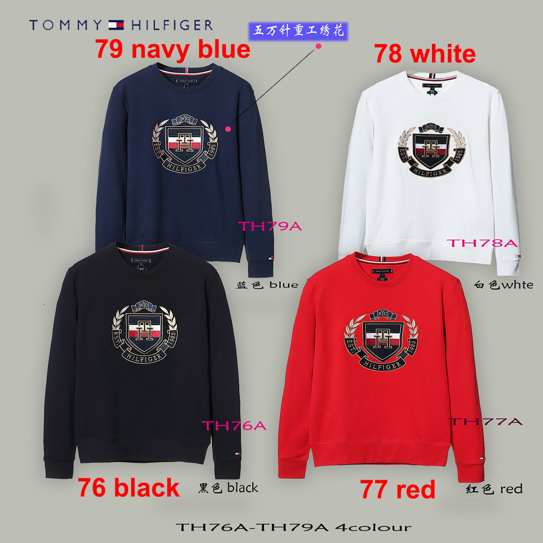 Tommy Hilfiger Crest Logo Fleece Sweatshirt · A2738 — תמונה 3