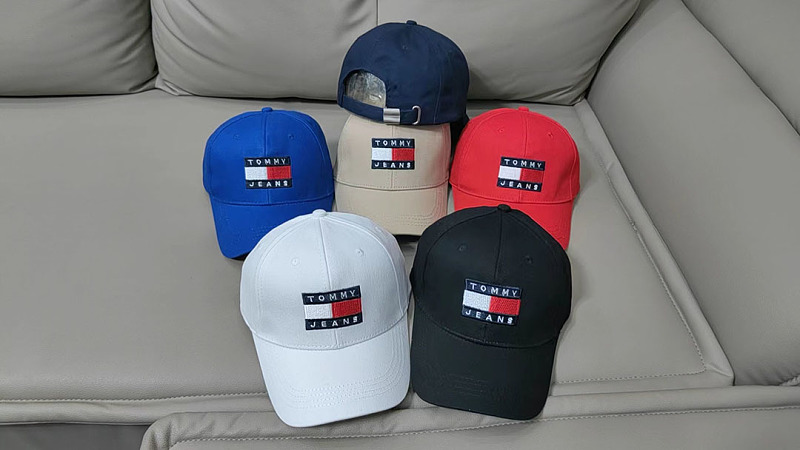 Tommy Hilfiger Flag Logo Patch Baseball Cap · A3192