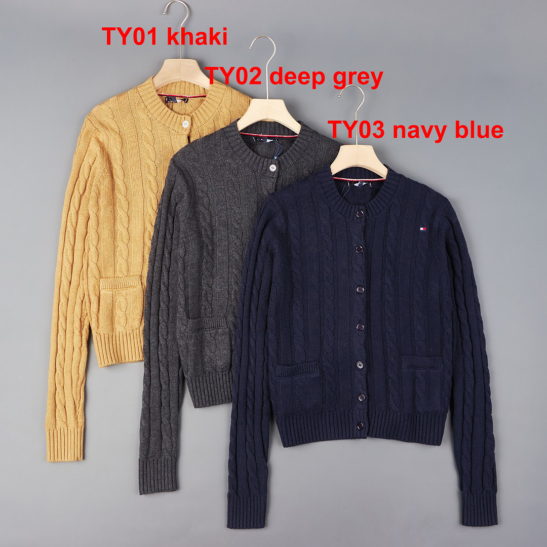 Tommy Hilfiger Cable Knit Cardigan · A3404