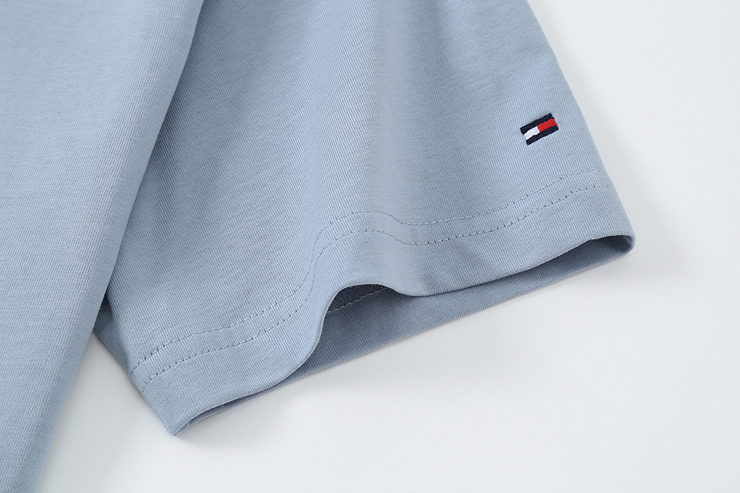 Tommy Hilfiger Embroidered Tommy Logo T-Shirt · A2192 — תמונה 14