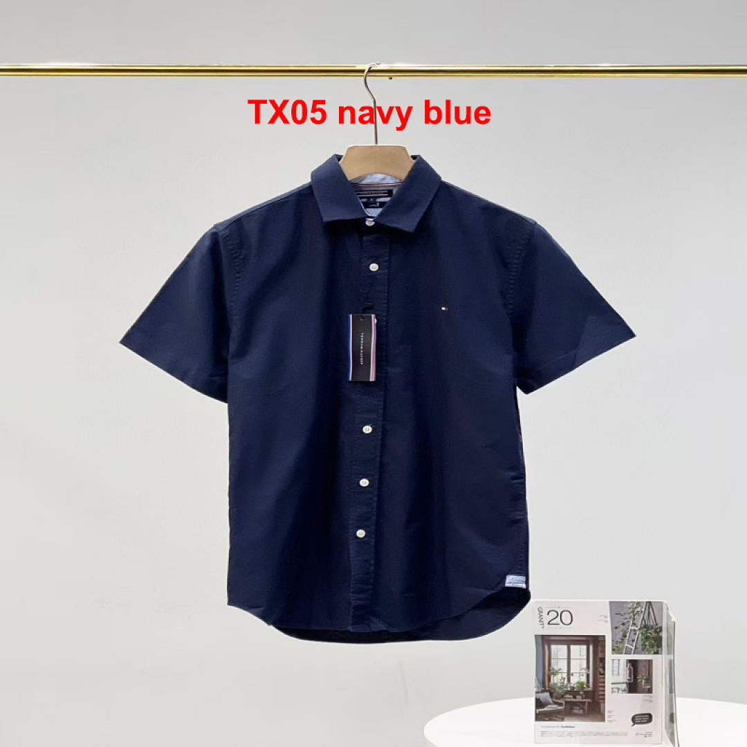 Tommy Hilfiger Regular Fit Short-Sleeve Oxford Shirt · A3202 — תמונה 2