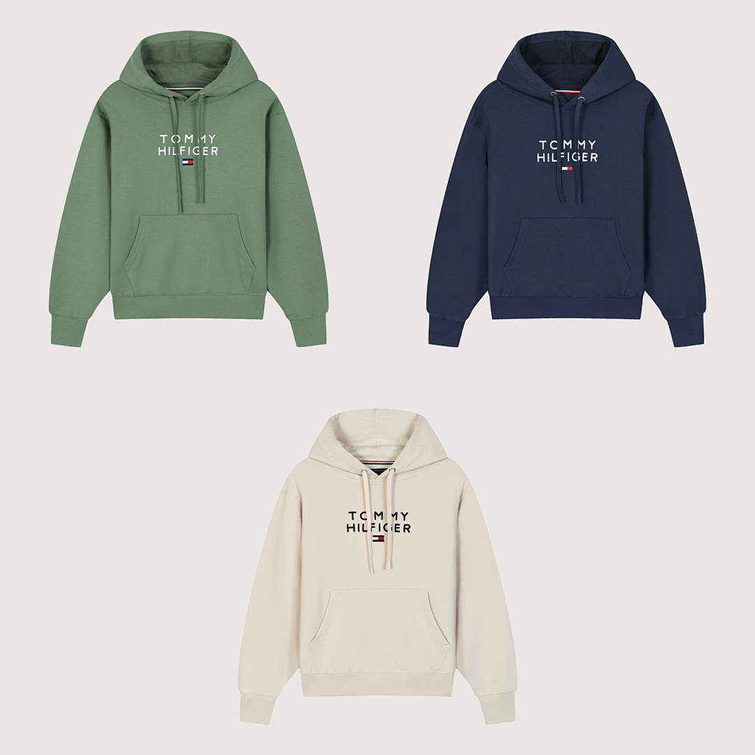 Tommy Hilfiger Script Logo Hoodie · A2540 — תמונה 14