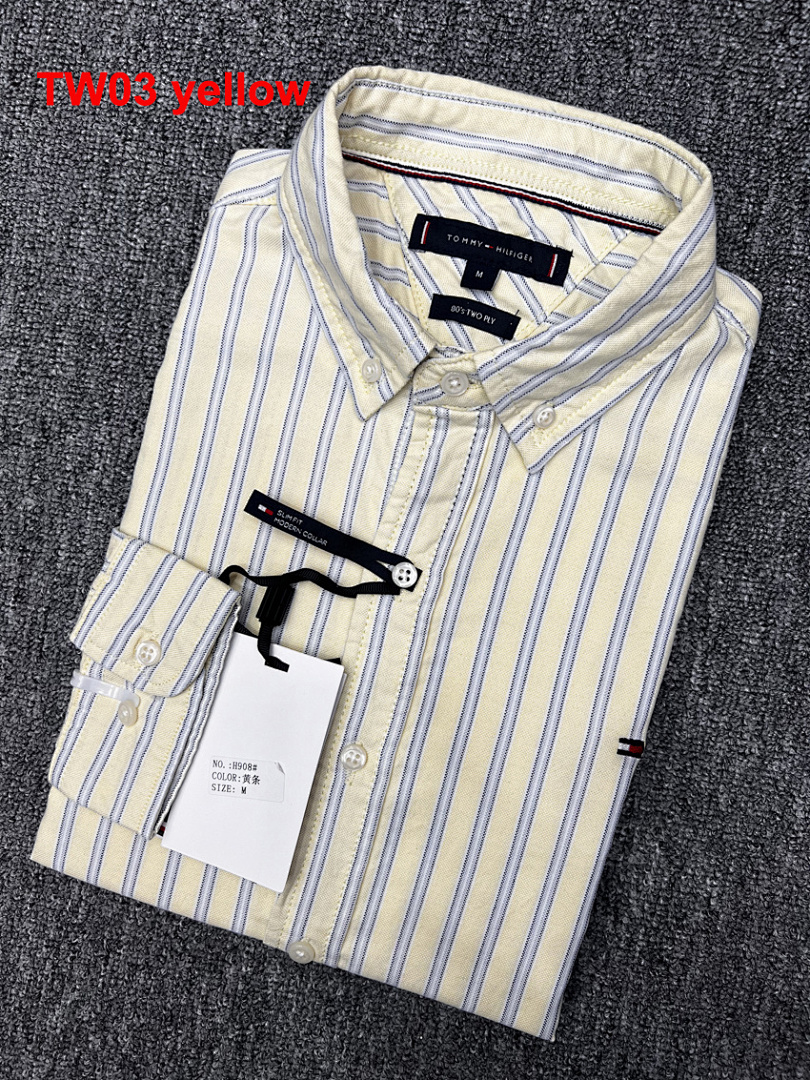 Tommy Hilfiger Regular Fit Stripe Oxford Shirt · A2700 — תמונה 9