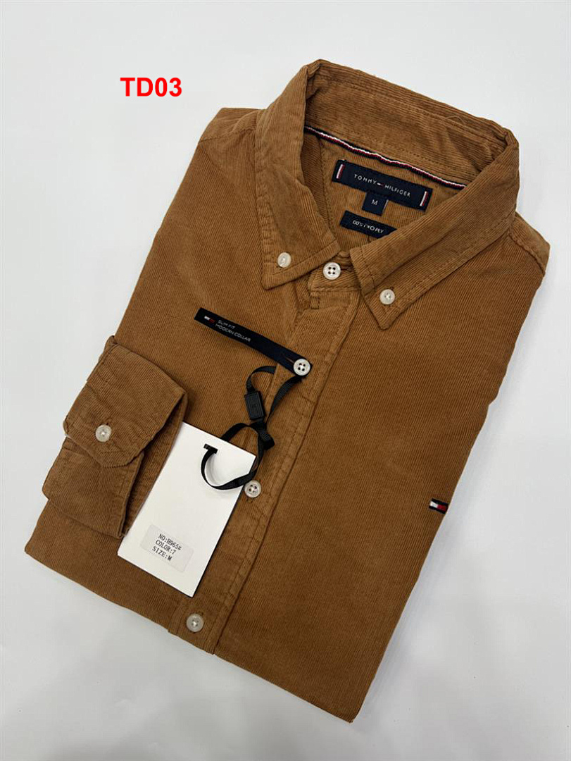 Tommy Hilfiger Regular Fit Corduroy Shirt · A2290 — תמונה 13