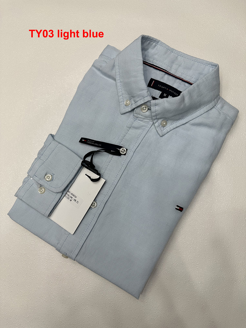 Tommy Hilfiger Regular Fit Linen-Blend Shirt · A2276 — תמונה 5
