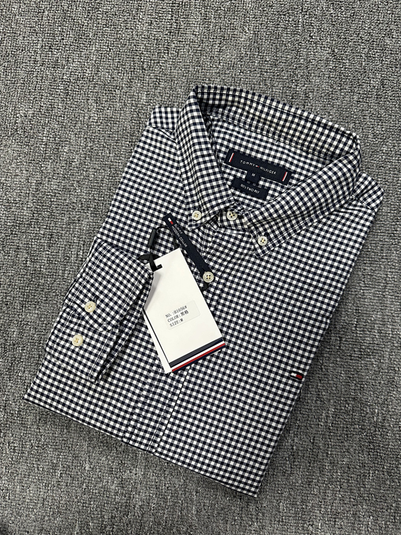 Tommy Hilfiger Regular Fit Gingham Oxford Shirt · A2508 — תמונה 6