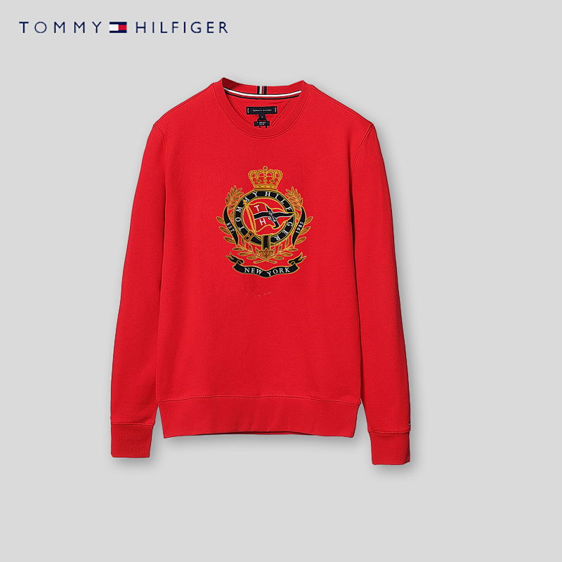 Tommy Hilfiger Crest Logo Fleece Sweatshirt · A2738 — תמונה 55