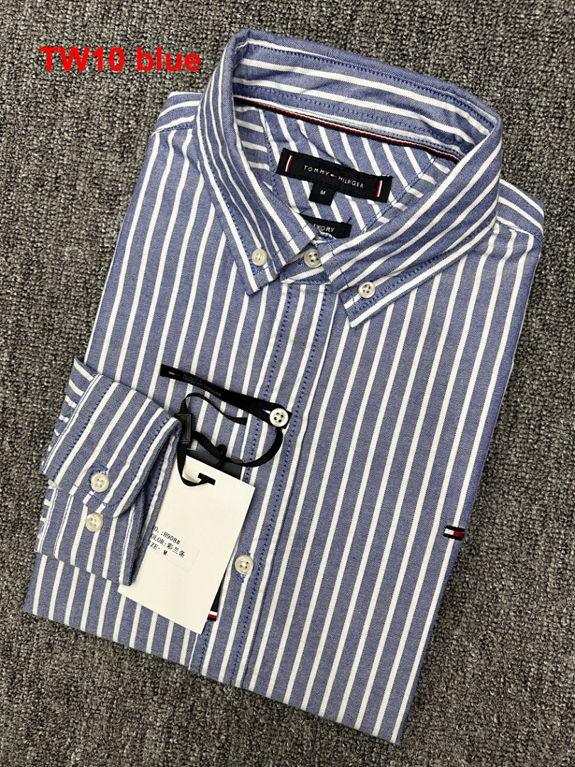 Tommy Hilfiger Regular Fit Stripe Oxford Shirt · A2700 — תמונה 2