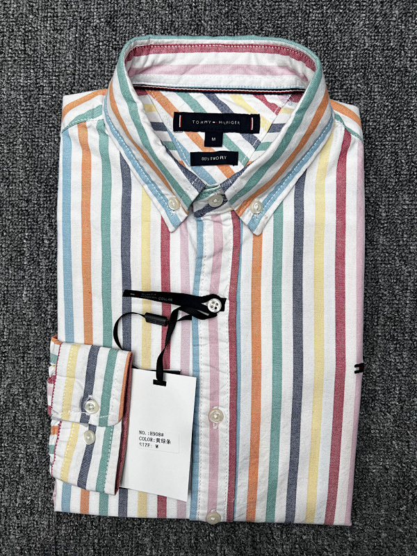 Tommy Hilfiger Regular Fit Stripe Oxford Shirt · A2700 — תמונה 26