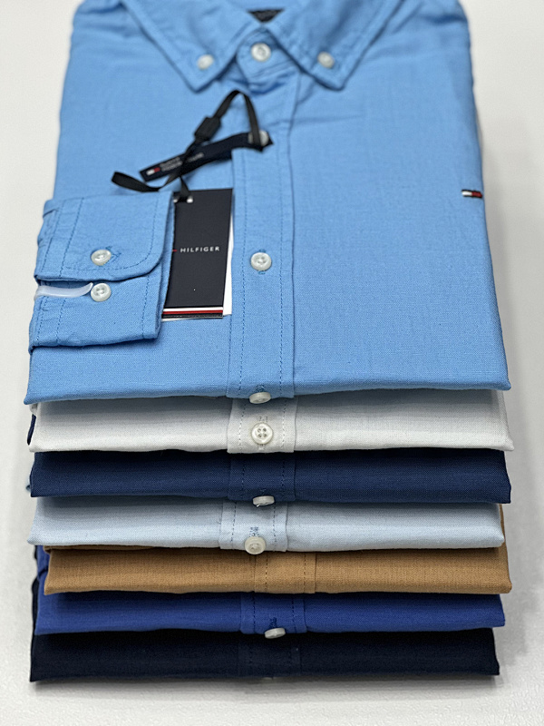 Tommy Hilfiger Regular Fit Linen-Blend Shirt · A2276 — תמונה 14