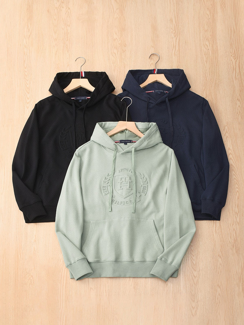 Tommy Hilfiger Embroidered Tommy Logo Hoodie · A2099 — תמונה 32