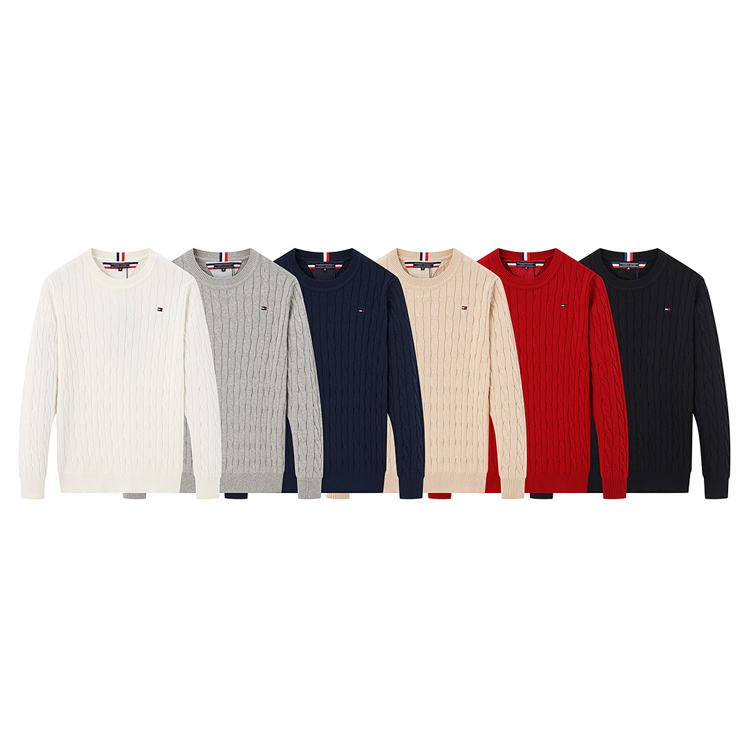 Tommy Hilfiger Cable Knit Sweater · A2103 — תמונה 16