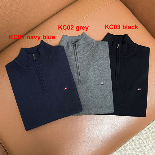 Tommy Hilfiger Classic Quarter-Zip Sweater · A3387