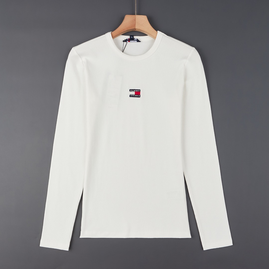 Tommy Hilfiger Badge Jersey Long Sleeve T-Shirt · A3444 — תמונה 12