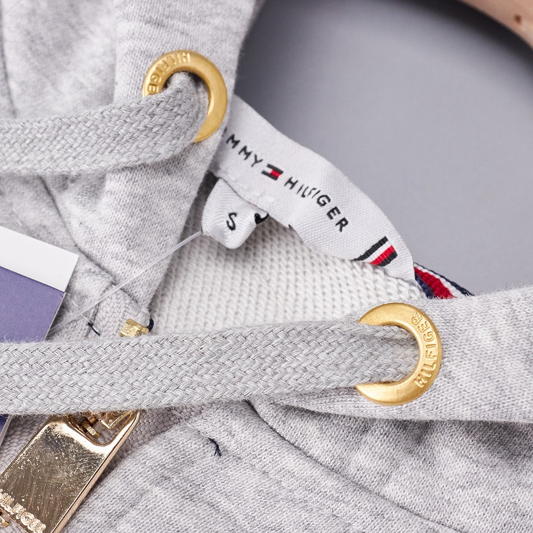 Tommy Hilfiger Signature Stripe Hem Zip Hoodie · A3391 — תמונה 16