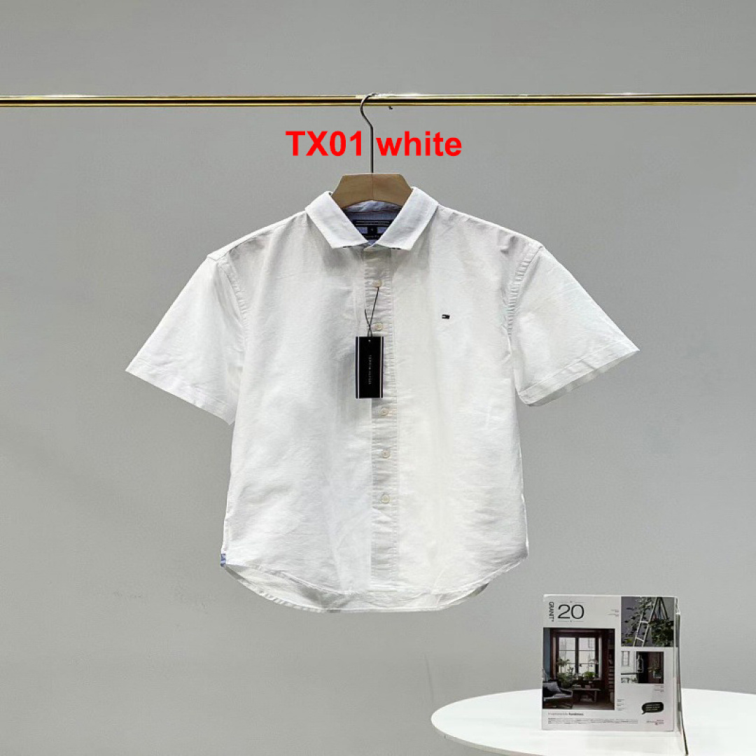 Tommy Hilfiger Regular Fit Short-Sleeve Oxford Shirt · A3202 — תמונה 6