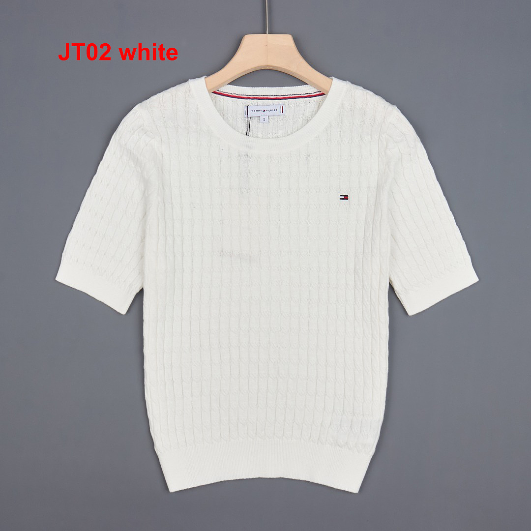 Tommy Hilfiger Short-Sleeve Cable Knit Sweater · A3287 — תמונה 19