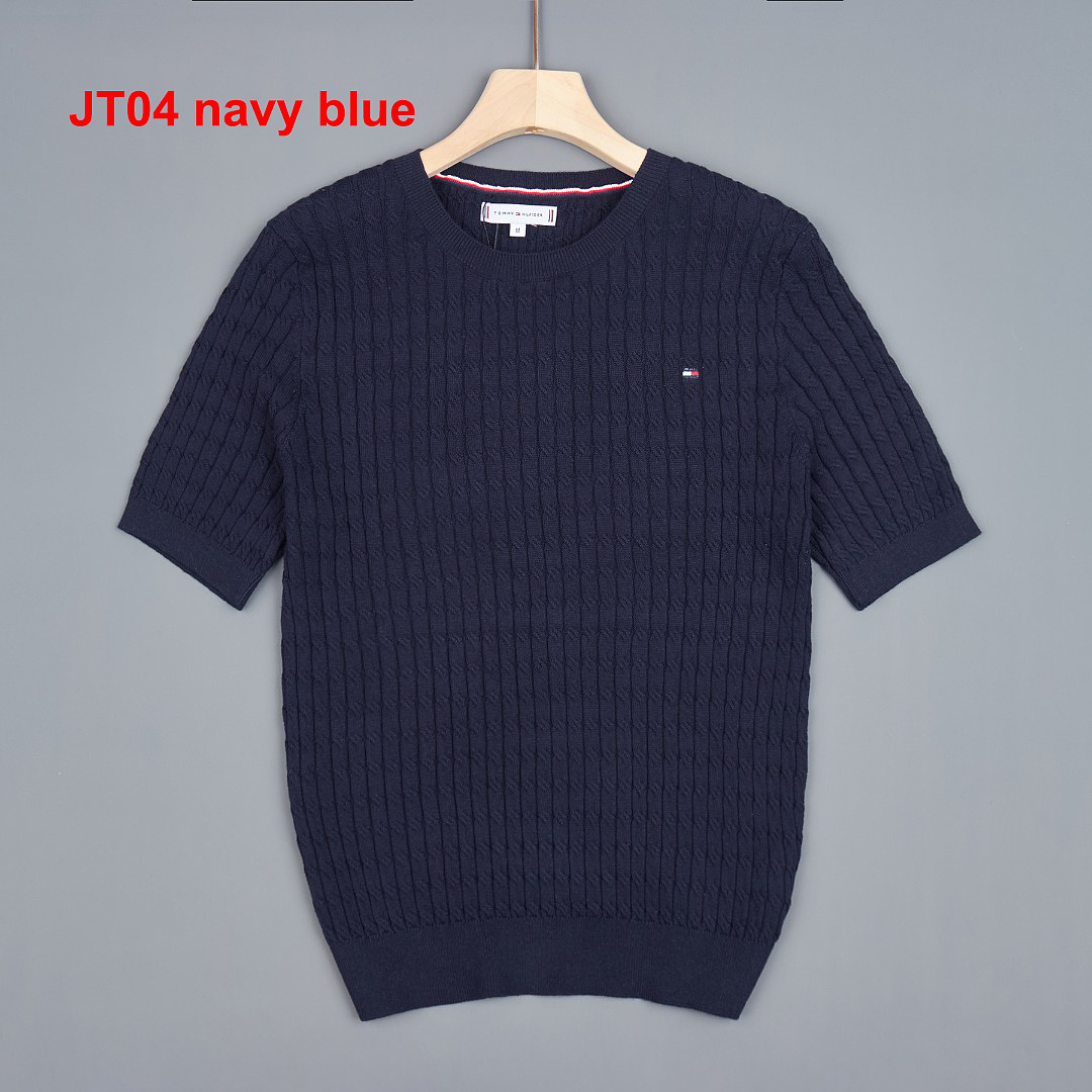 Tommy Hilfiger Short-Sleeve Cable Knit Sweater · A3287 — תמונה 17