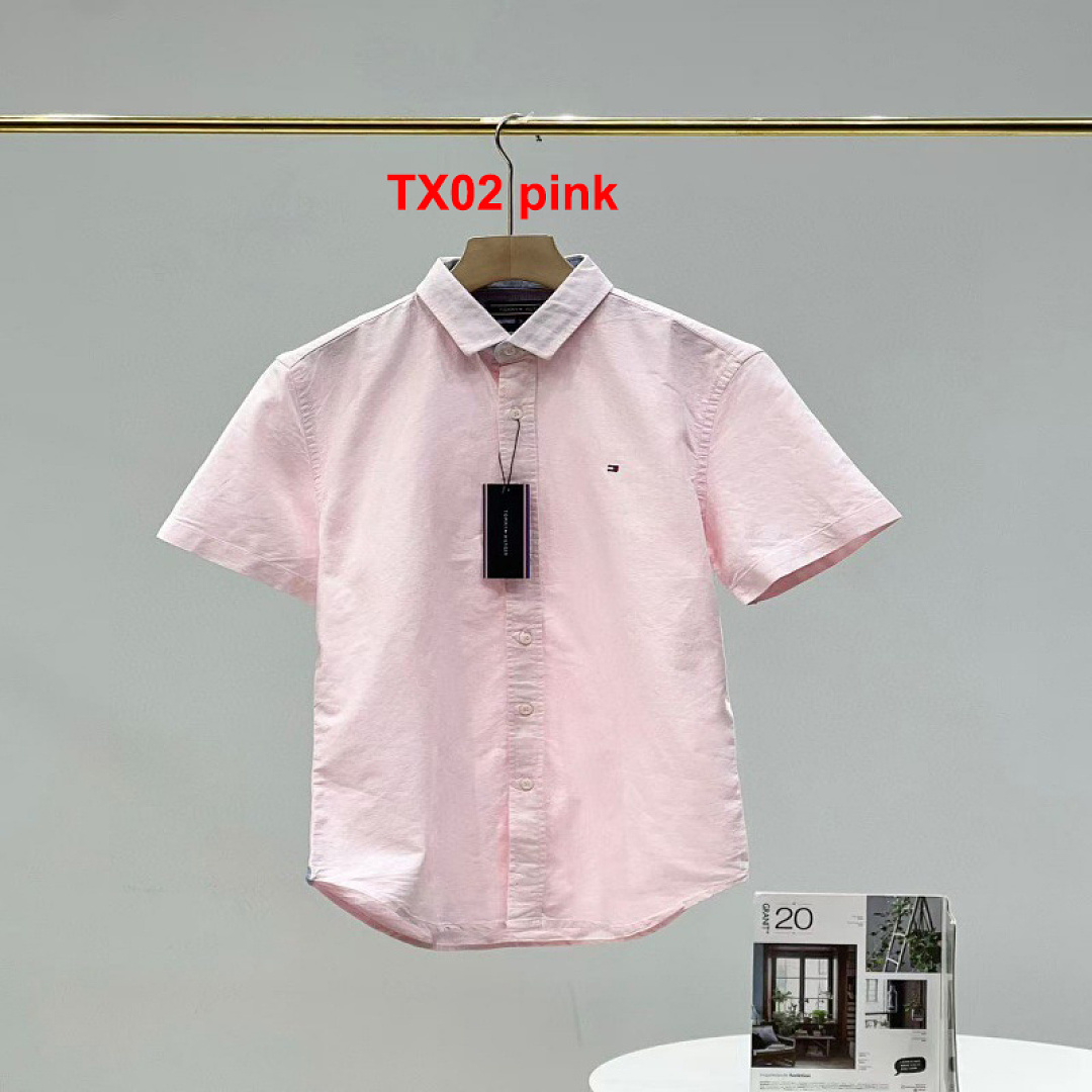 Tommy Hilfiger Regular Fit Short-Sleeve Oxford Shirt · A3202 — תמונה 5