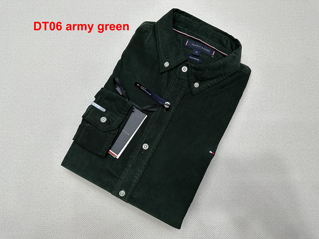 Tommy Hilfiger Regular Fit Corduroy Shirt · A1791 — תמונה 7