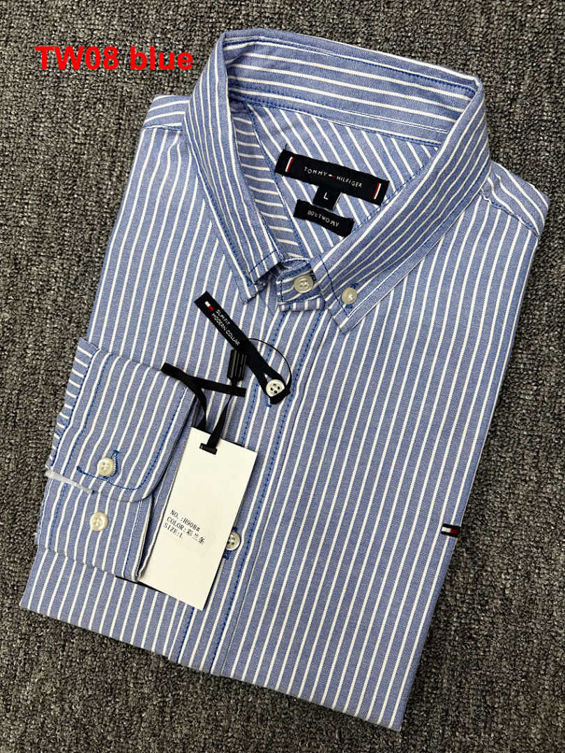 Tommy Hilfiger Regular Fit Stripe Oxford Shirt · A2700 — תמונה 4