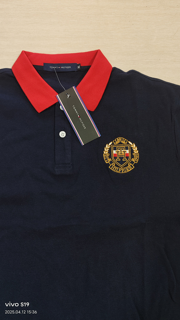Tommy Hilfiger Flag Logo Polo · A1906 — תמונה 6
