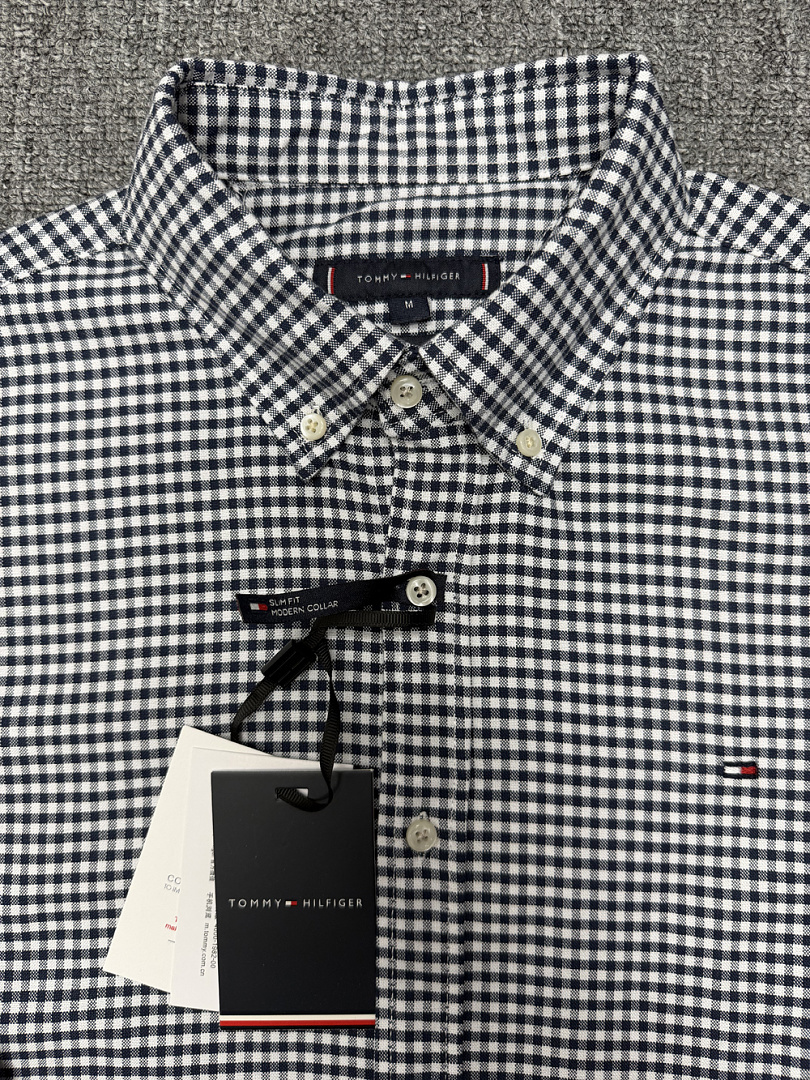 Tommy Hilfiger Regular Fit Gingham Oxford Shirt · A3437 — תמונה 4
