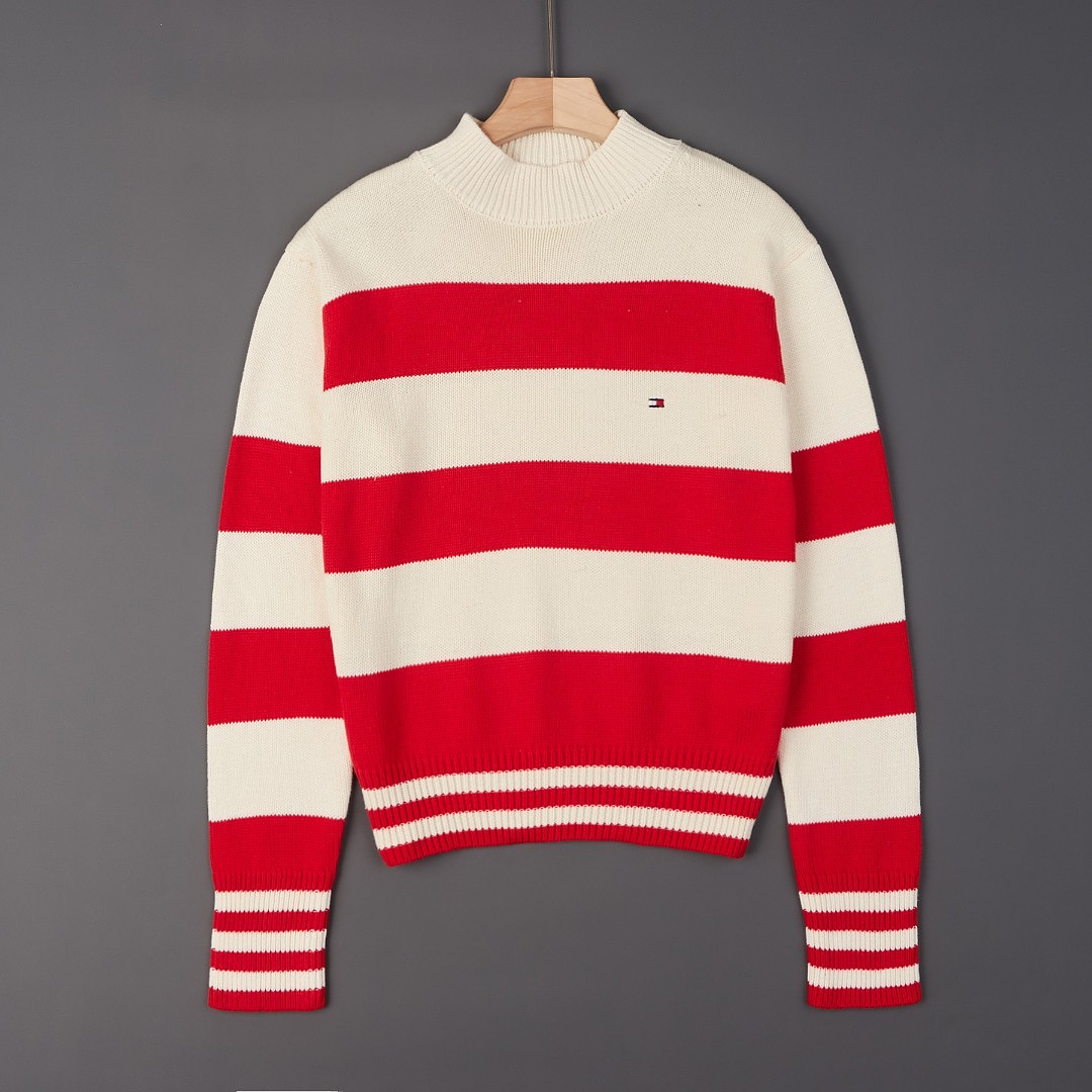 Tommy Hilfiger Rugby Stripe Sweater · A3409 — תמונה 19