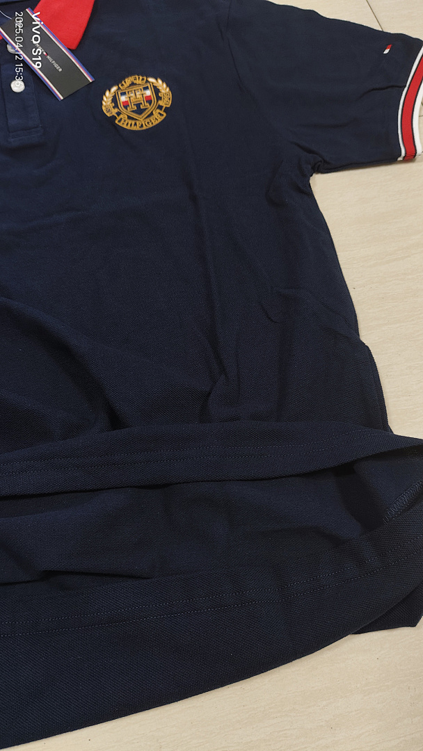 Tommy Hilfiger Flag Logo Polo · A1906 — תמונה 3