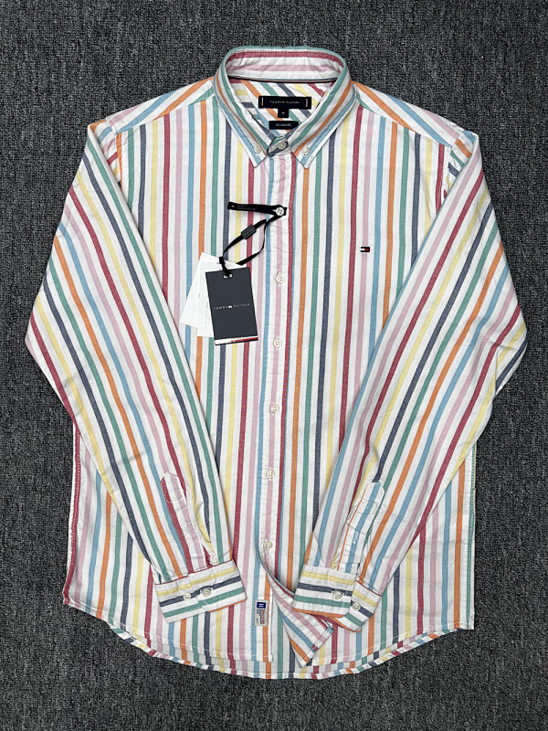 Tommy Hilfiger Regular Fit Stripe Oxford Shirt · A2700 — תמונה 28