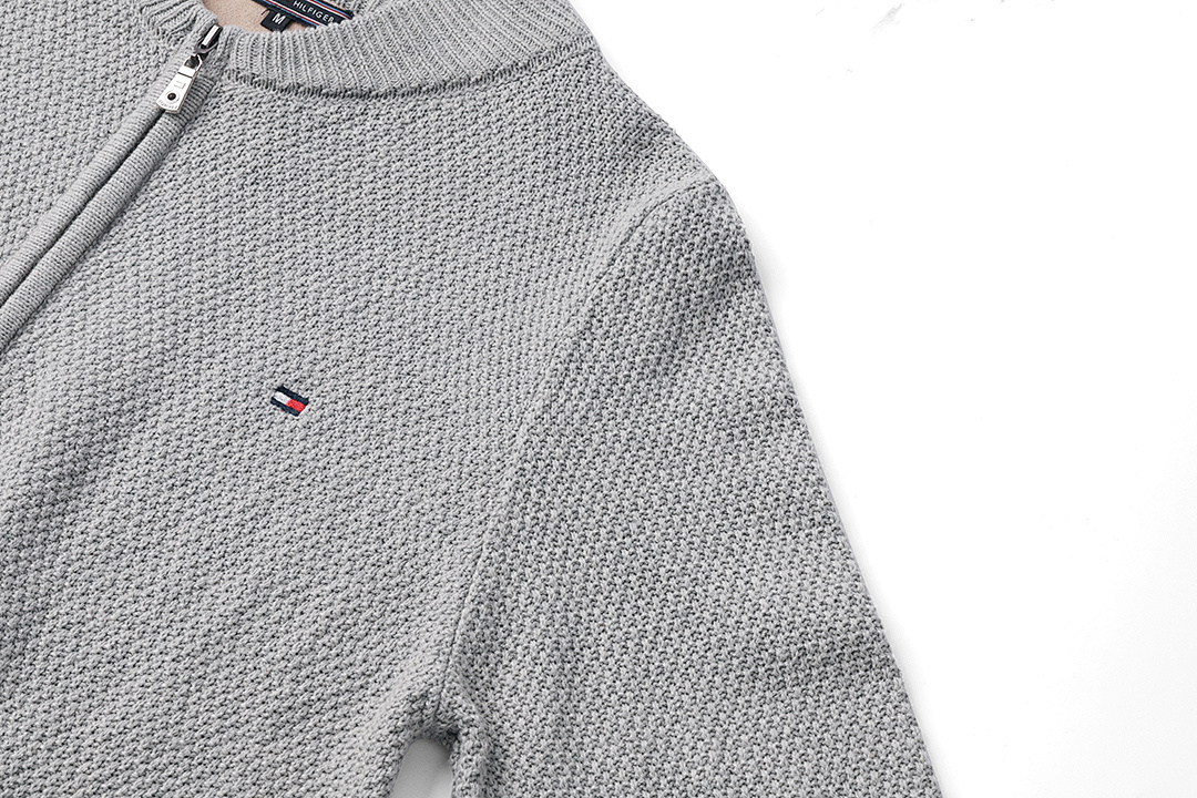 Tommy Hilfiger Cotton Zip Baseball Cardigan · A2794 — תמונה 19