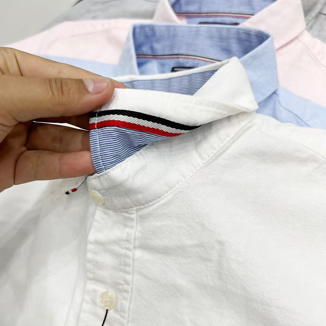 Tommy Hilfiger Regular Fit Short-Sleeve Oxford Shirt · A3202 — תמונה 9