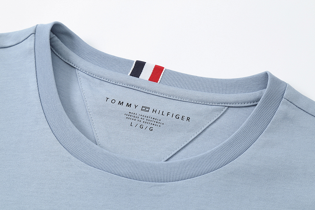 Tommy Hilfiger Embroidered Tommy Logo T-Shirt · A2192 — תמונה 20