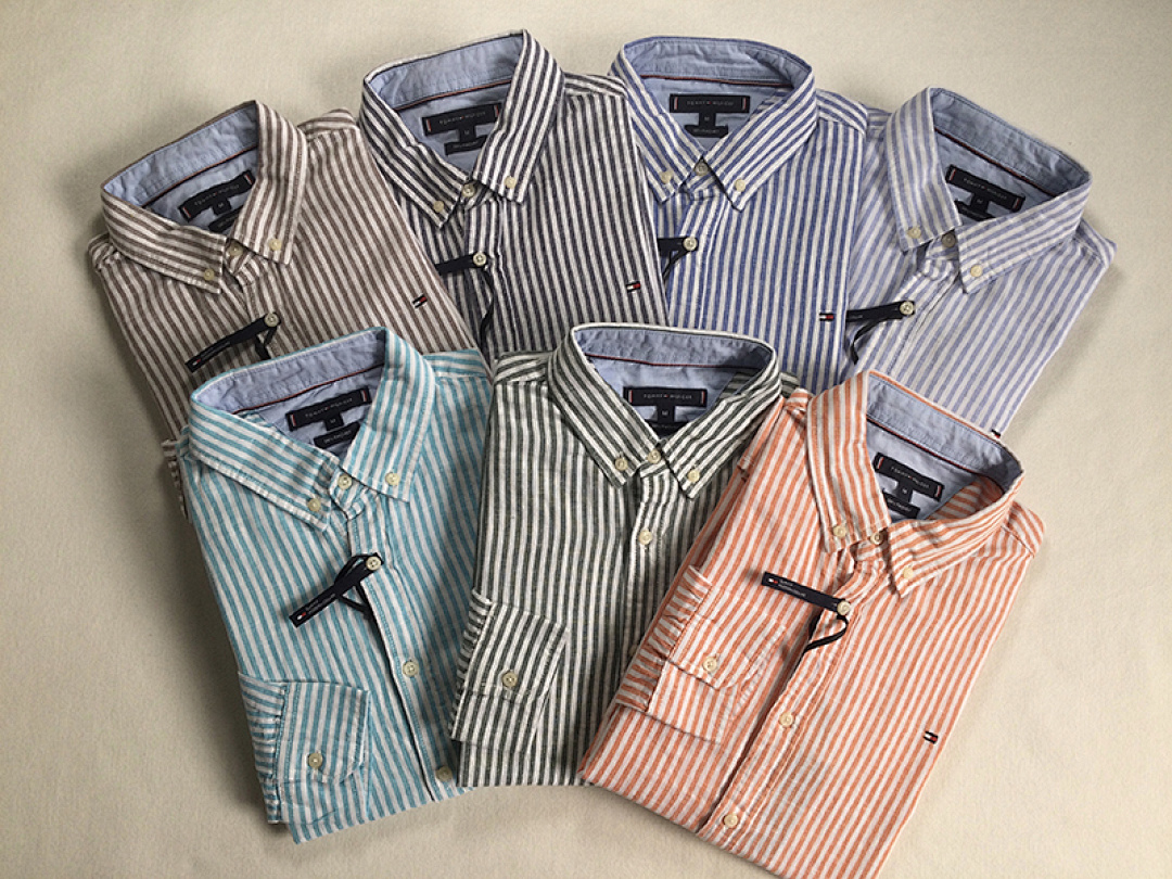 Tommy Hilfiger Regular Fit Striped Shirt · A1341 — תמונה 28