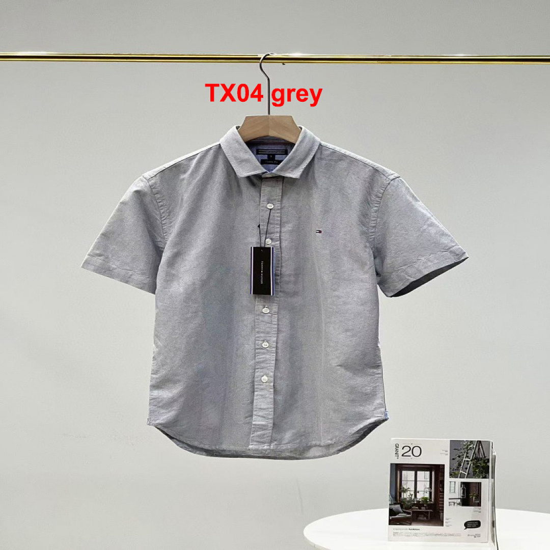 Tommy Hilfiger Regular Fit Short-Sleeve Oxford Shirt · A3202 — תמונה 3