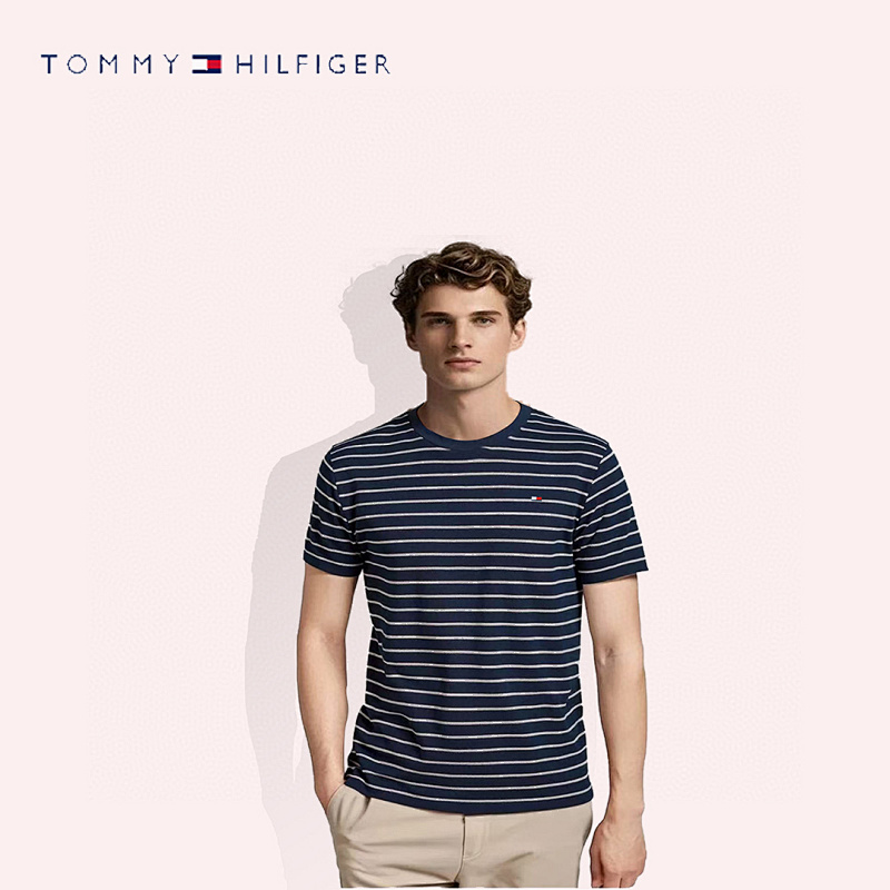 Tommy Hilfiger Slim Fit Premium Stretch Stripe · A2436 — תמונה 5