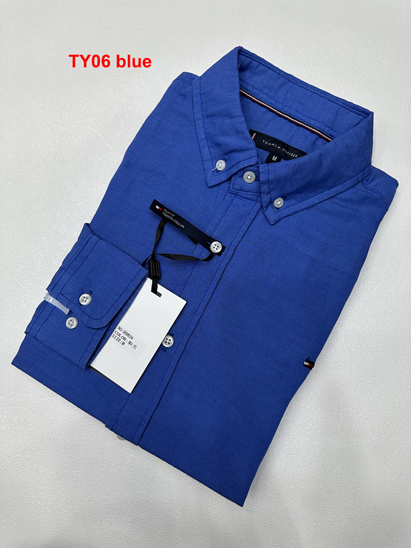 Tommy Hilfiger Regular Fit Linen-Blend Shirt · A2276 — תמונה 2