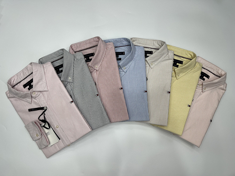 Tommy Hilfiger Regular Fit Stripe Oxford Shirt · A2424 — תמונה 17